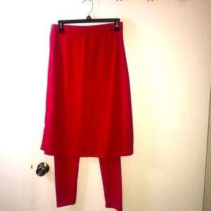 Skirt and leggings included